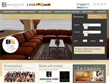 Tablet Screenshot of hotel-executive.eu